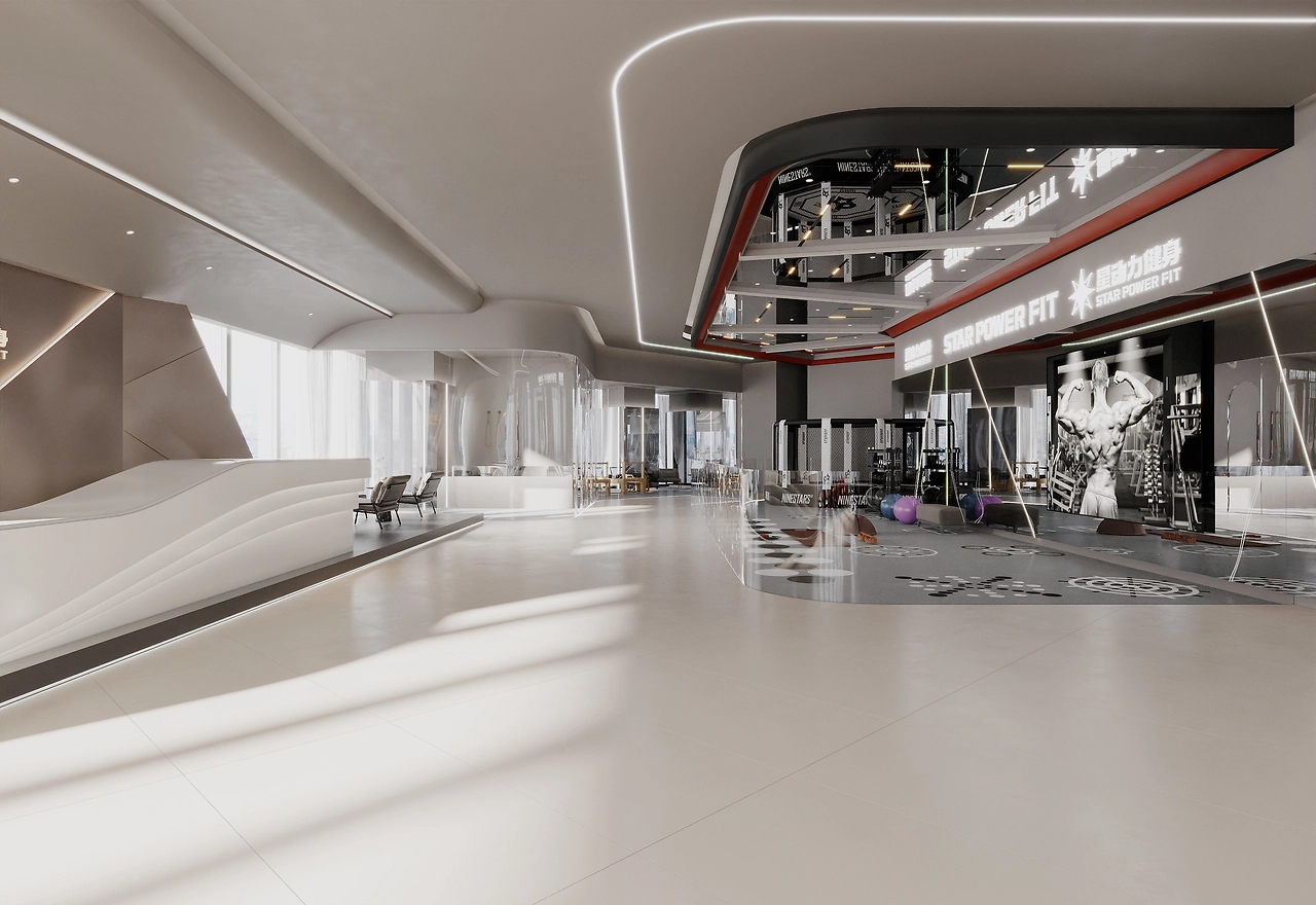 星動(dòng)力丨健身會(huì)所裝修設(shè)計(jì)